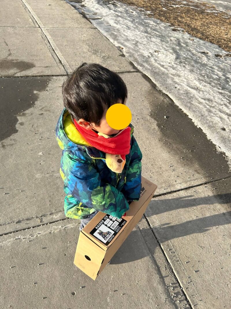 2歳児スケート靴購入